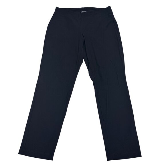Eileen Fisher Pants - Eileen Fisher Petite Black Stretch Slim Leg Ankle Pull On Pants USA, Size PS